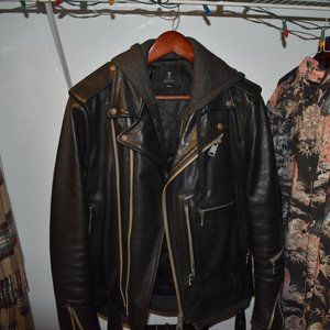 R13 Leather Biker Jacket
